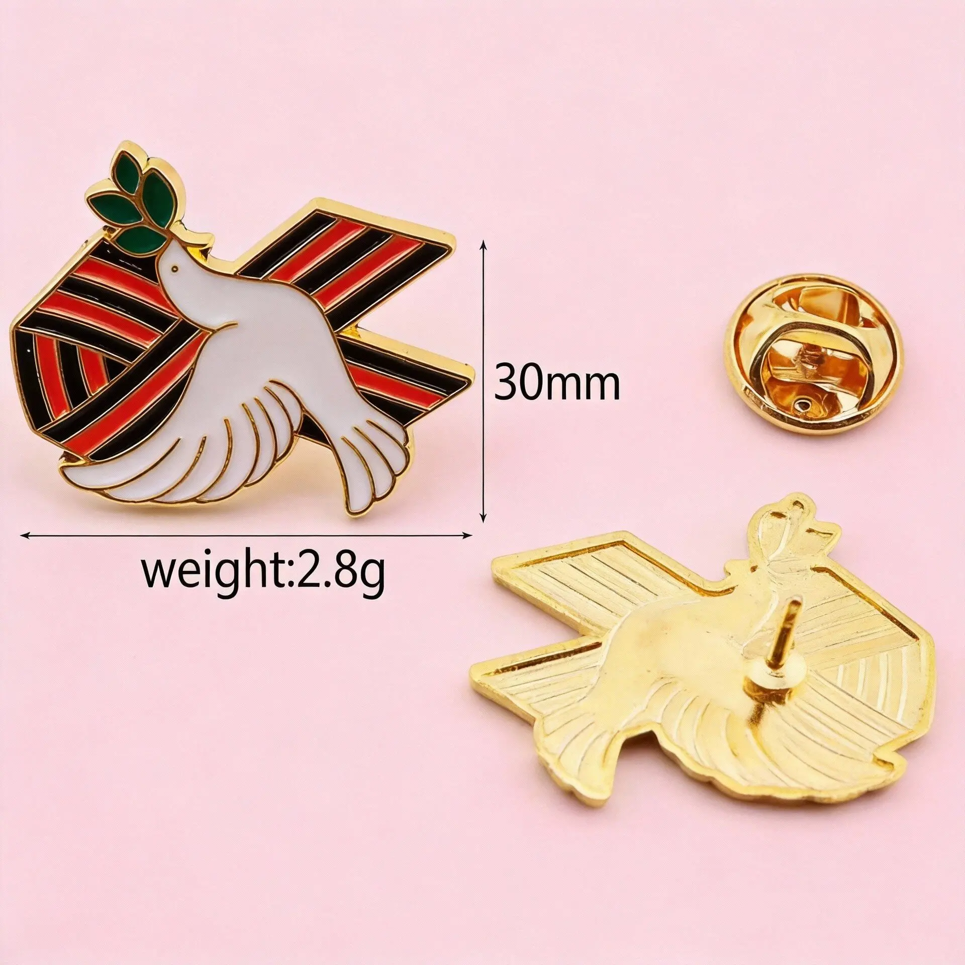 Russia Victory Day 9 May Badge Pin George Ribbon Brooch Remember I'm Proud Soviet Star Dove Brooch 2025 Holiday Souvenir Gift