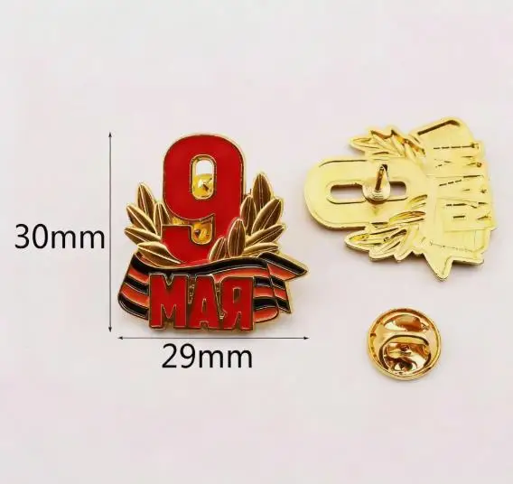 Russia Victory Day 9 May Badge Pin George Ribbon Brooch Remember I'm Proud Soviet Star Dove Brooch 2025 Holiday Souvenir Gift