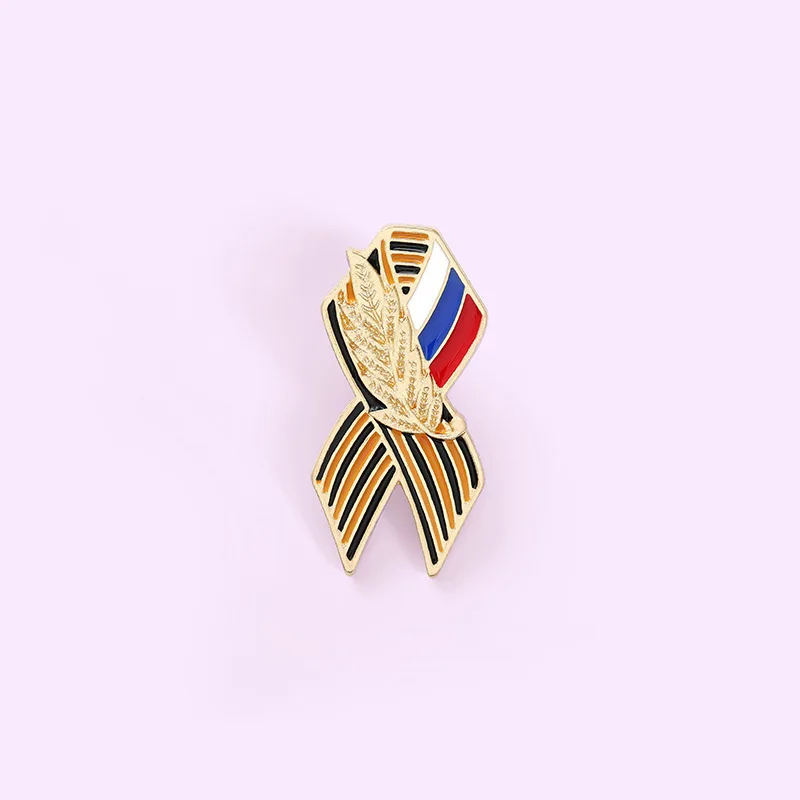 Russia Victory Day 9 May Badge Pin George Ribbon Brooch Remember I'm Proud Soviet Star Dove Brooch 2025 Holiday Souvenir Gift