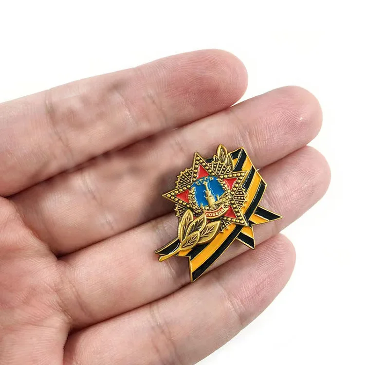 Russia Victory Day 9 May Badge Pin George Ribbon Brooch Remember I'm Proud Soviet Star Dove Brooch 2025 Holiday Souvenir Gift