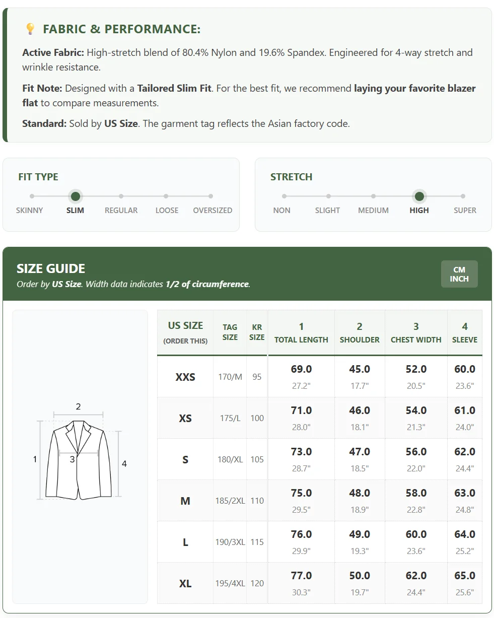 Minimalist Men Casual Blazer Ice Silk Nylon Spandex Seamless High Stretch Sun Protection Cooling Summer Breathable Tech Jacket