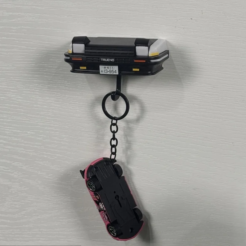 AE86 Car Headlight Keychain Decoration Wall-mounte Key Storage Rack | Cool Automotive-Themed Keychain Holder Car Enthusiasts