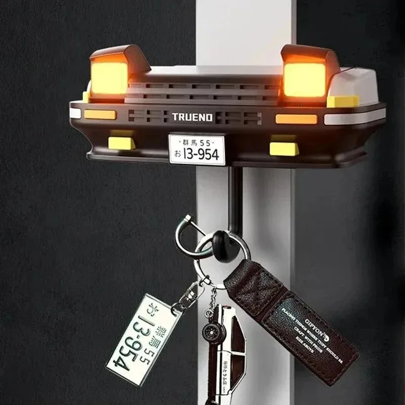 AE86 Car Headlight Keychain Decoration Wall-mounte Key Storage Rack | Cool Automotive-Themed Keychain Holder Car Enthusiasts