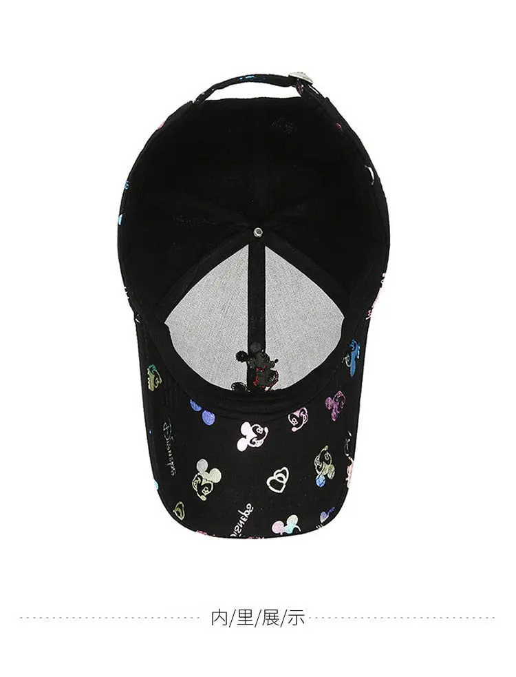 Fashion Mickey Mouse Baseball Cap Cartoon Anime Men Women Hip Hop Dad Hat Snapback Sun Visors Hat Adjustable Trucker Hats