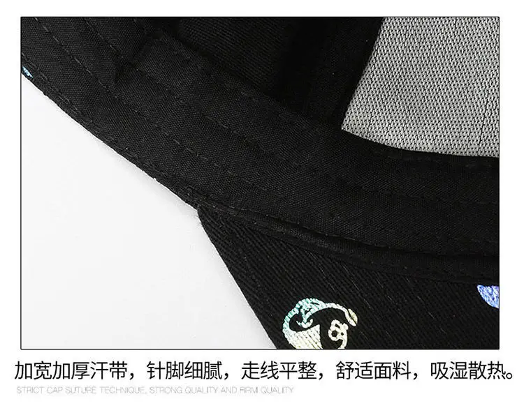 Fashion Mickey Mouse Baseball Cap Cartoon Anime Men Women Hip Hop Dad Hat Snapback Sun Visors Hat Adjustable Trucker Hats