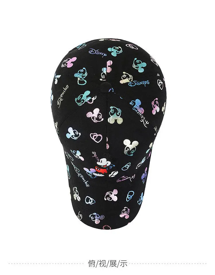 Fashion Mickey Mouse Baseball Cap Cartoon Anime Men Women Hip Hop Dad Hat Snapback Sun Visors Hat Adjustable Trucker Hats