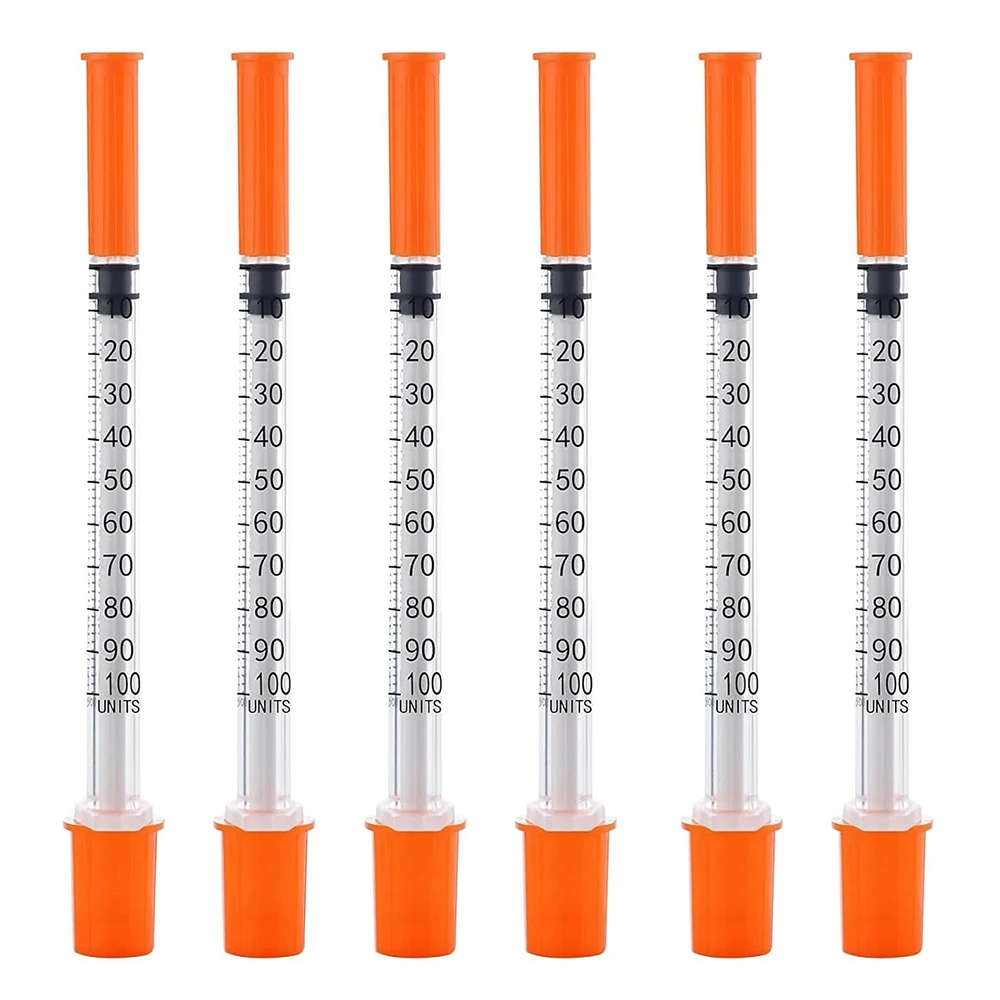 100/20pcs 1ml Plastic Syringe, Suitable for Veterinary Use and Dispensing Industrial Adhesives