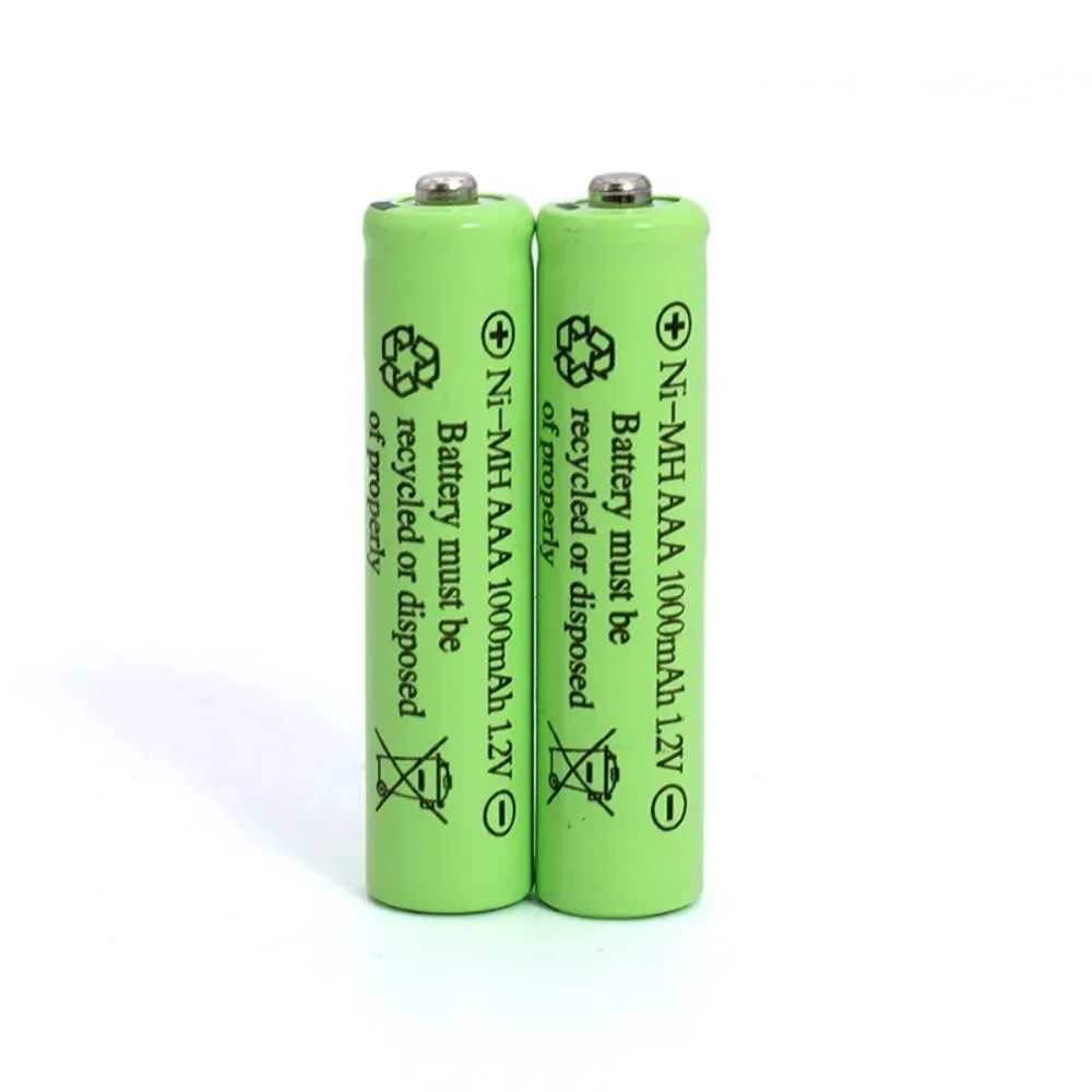 1-20PCS 1.2V 1000mAh NI-MH Rechargeable AAA Batteries Long Lasting for Remote Control Car RC Toys Solar Lights Mouse