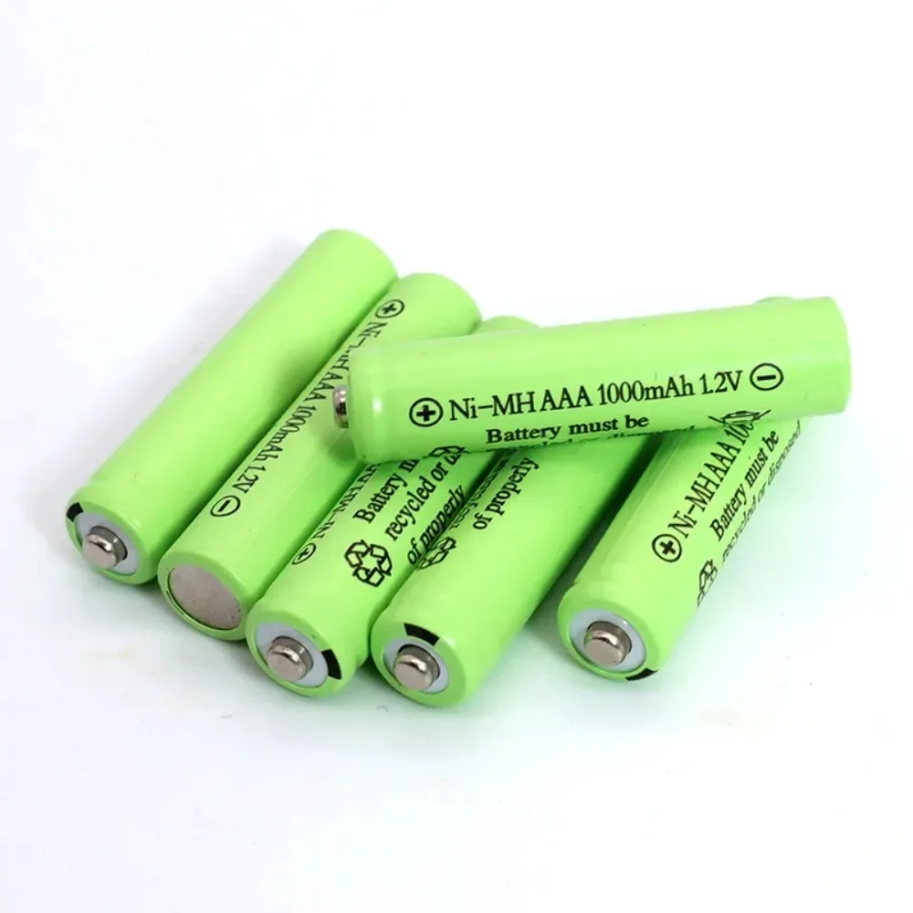 1-20PCS 1.2V 1000mAh NI-MH Rechargeable AAA Batteries Long Lasting for Remote Control Car RC Toys Solar Lights Mouse