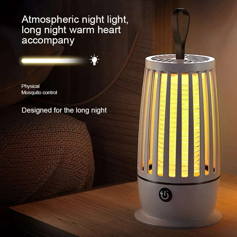 Mosquito Killer Lamp Insect Repellent Radiation Less Mute Electric Insect Trap Usb Charging Outdoor Mosquito Killer Repellent