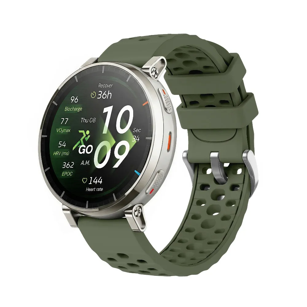 Silicone Strap For Amazfit Active 3 Premium Original Sport Bracelet Intelligent Correa Active 3 Premium Watchband Accessories