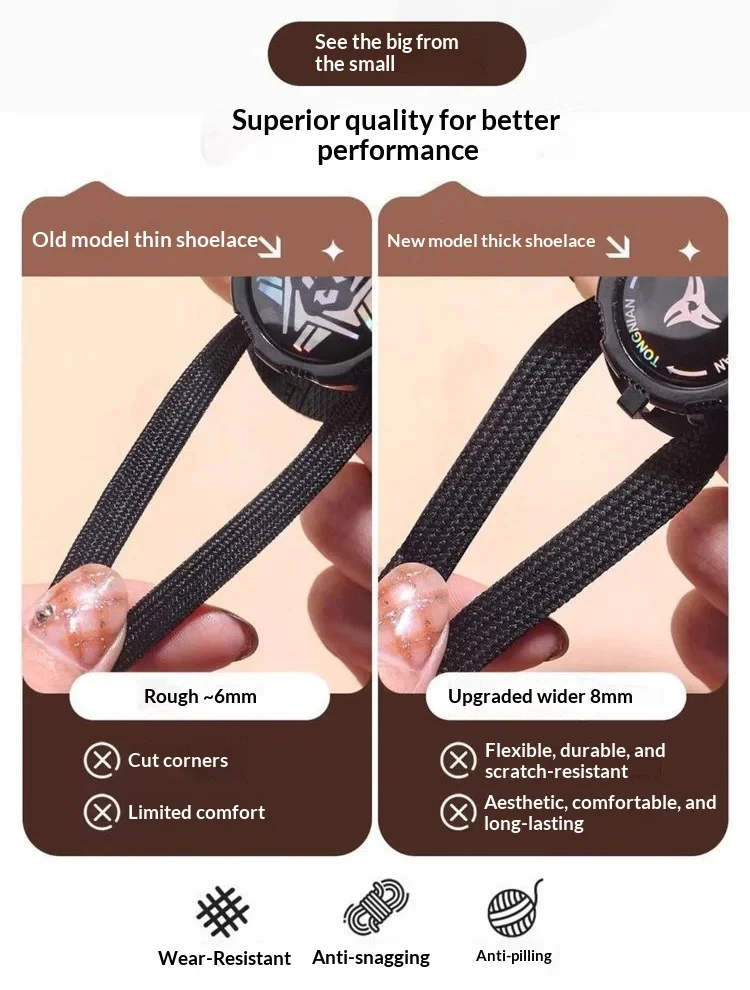 New 1 Pair Automatic Flat Shoe Laces Casual Shoes Sneakers No Tie Shoelaces Black White Swivel Buckle Shoelace for Adults Kids