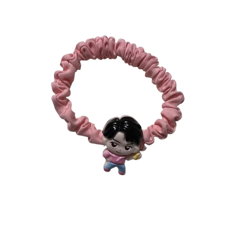 Hot Sell Cartoon Demon Theme Hair Ties, Cute Hair Ropes Set for Women Girls, High Elastic Ponytail Holder Hair Accessories Gift