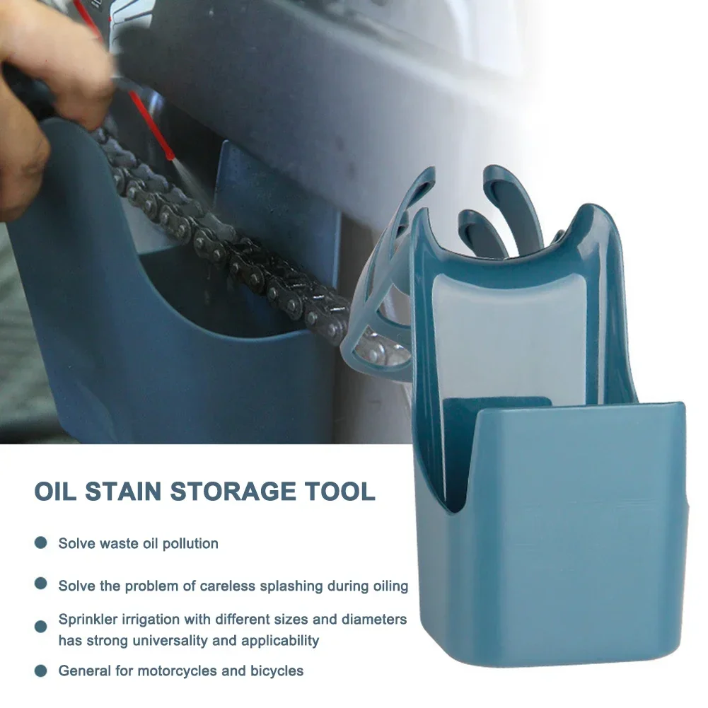 Motorcycle and Bicycle Oil Stain Storage Tool Box Chain Cleaning Agent Chain Oil Anti Splashing Tool Set