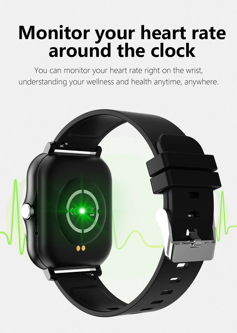 New Smart Watch Android IOS Phone 1.44‘’ Color Screen Bluetooth Call Blood Oxygen/Pressure Monitoring Smart Watch Women Men ht30