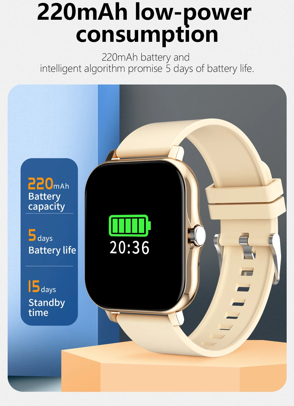 New Smart Watch Android IOS Phone 1.44‘’ Color Screen Bluetooth Call Blood Oxygen/Pressure Monitoring Smart Watch Women Men ht30