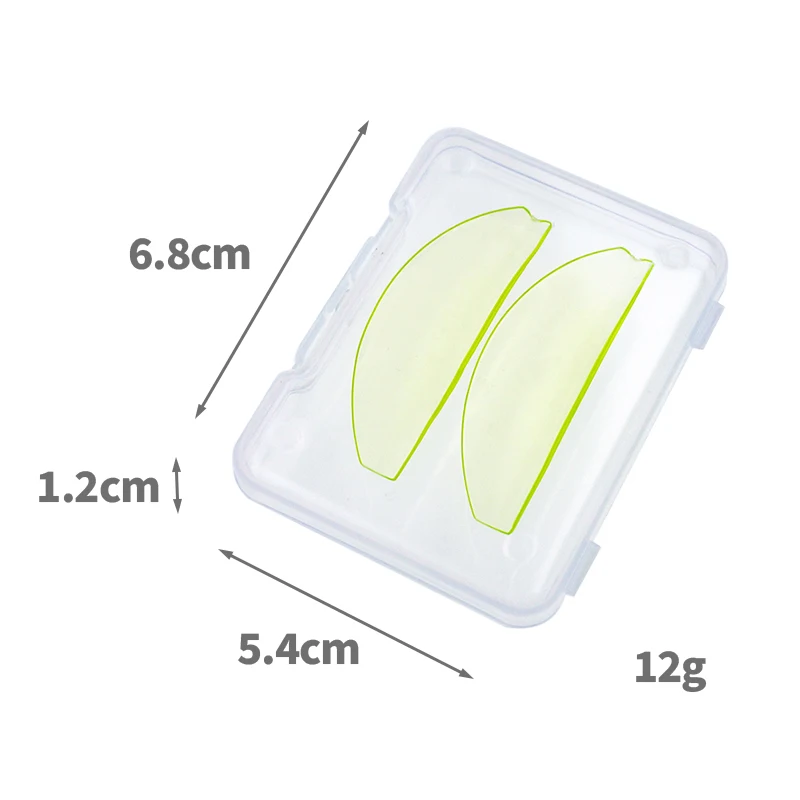 9 Color Ultra Thin Silicone Eyelash Perm Pads Lashes Rods Shield Lifting 3D Eyelash Curler Accessories Applicator Makeup Tool