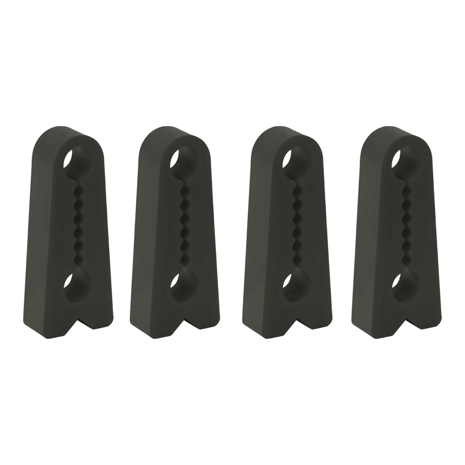 Car Anti Collision Strip Thickened Door Buffer Pad Shock Absorbing Rubber Strip For Car Door Protective Styling Mouldings