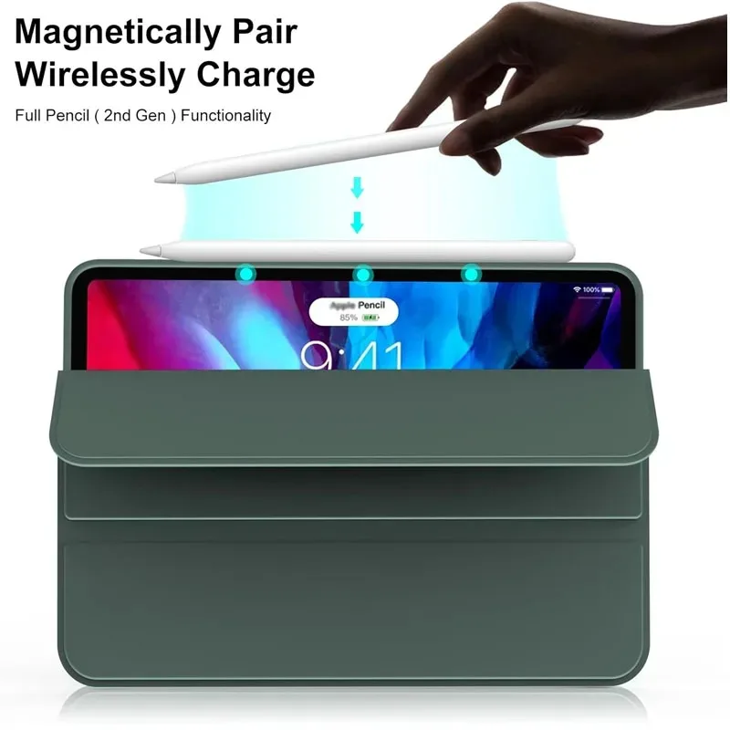 For iPad Air 11 2026 Magnetic Funda Case iPad 12th pro 11 13 12.9 13 9.7 7th 8th 9th 10.2 11th 10.9 10.5 Mini 6 7 8.3 Gen Cover