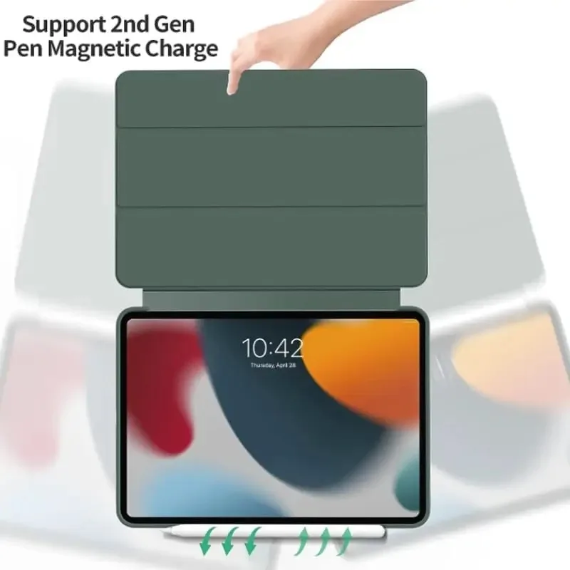 For iPad Air 11 2026 Magnetic Funda Case iPad 12th pro 11 13 12.9 13 9.7 7th 8th 9th 10.2 11th 10.9 10.5 Mini 6 7 8.3 Gen Cover