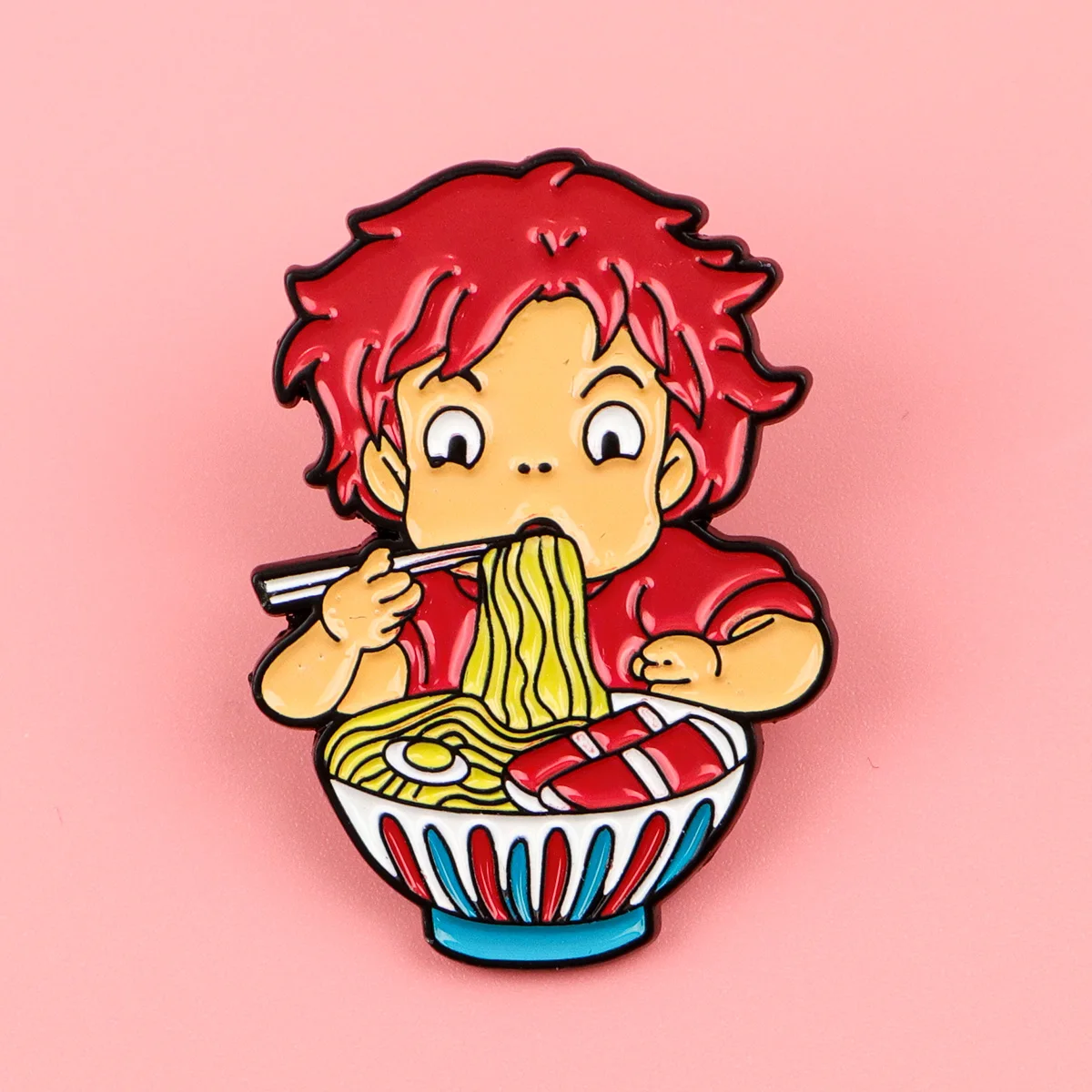 2pcs Cute Girls Enamel Pins Set Anime Brooches for Backpacks Hat Lapel Pins Badges for Fans Gifts Cosplay Accessories Toy