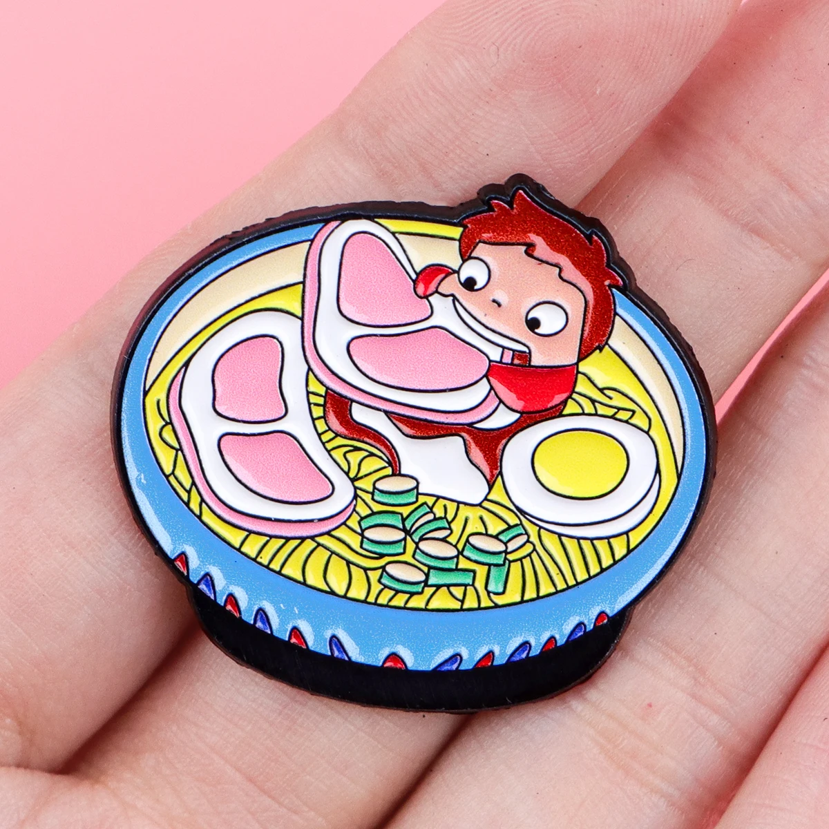 2pcs Cute Girls Enamel Pins Set Anime Brooches for Backpacks Hat Lapel Pins Badges for Fans Gifts Cosplay Accessories Toy