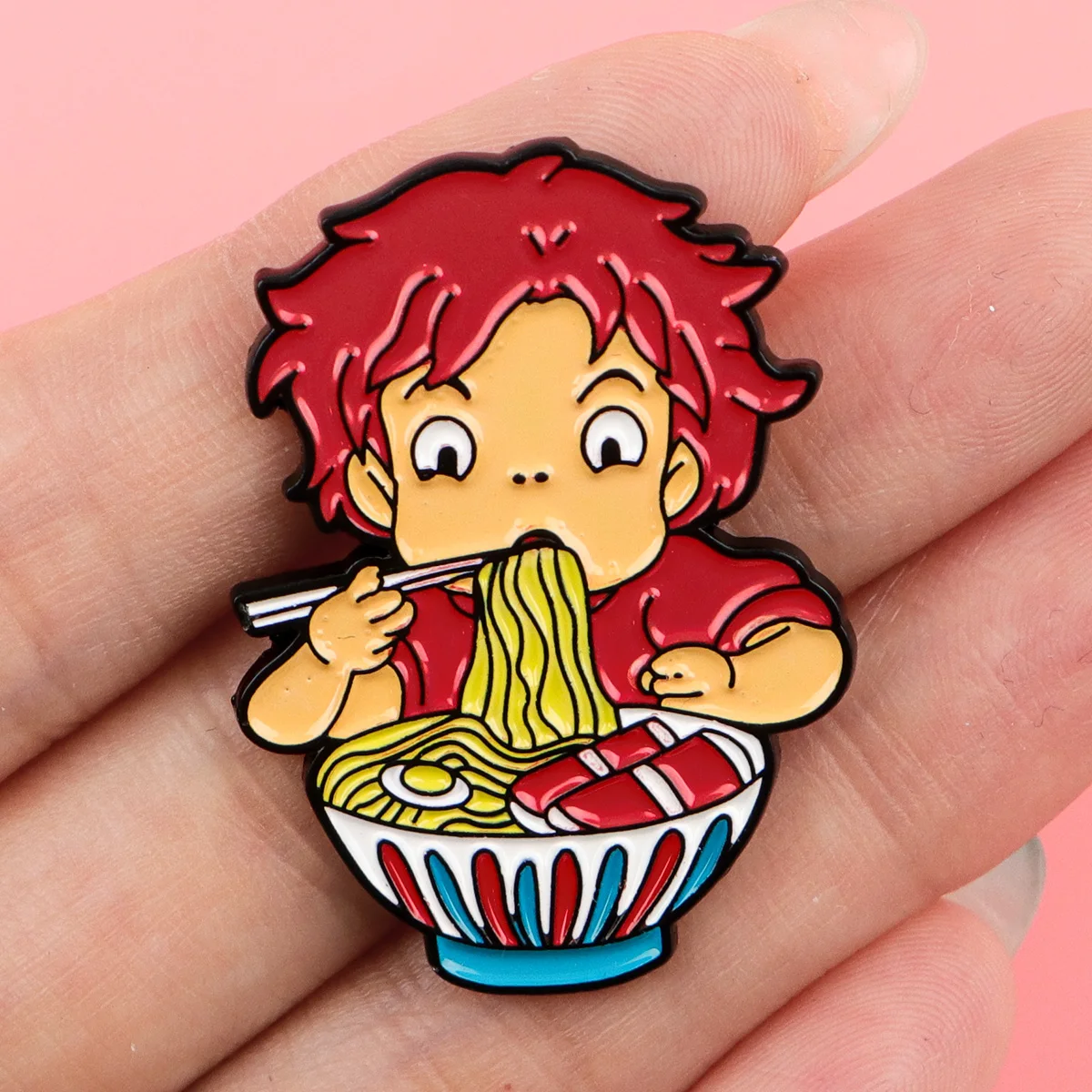 2pcs Cute Girls Enamel Pins Set Anime Brooches for Backpacks Hat Lapel Pins Badges for Fans Gifts Cosplay Accessories Toy