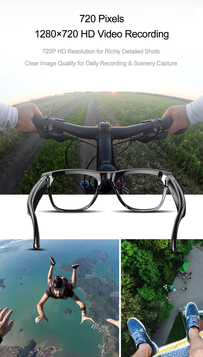 2026 New 6K HD Color Changing AI Smart Glasses Chat GPT 100MP Camera Bluetooth Call Voice Assistant Control Motorcycle Goggles