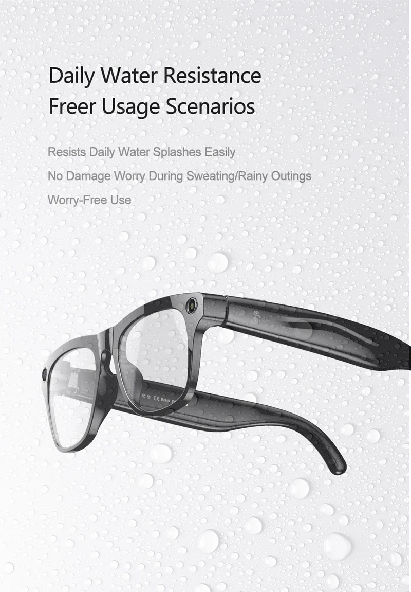 2026 New 6K HD Color Changing AI Smart Glasses Chat GPT 100MP Camera Bluetooth Call Voice Assistant Control Motorcycle Goggles