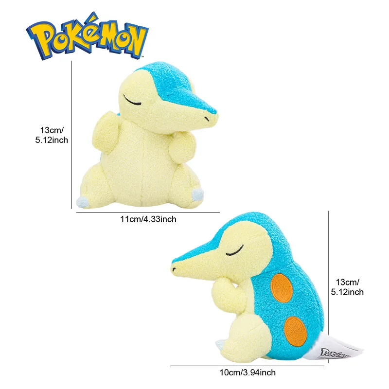 Oshawott Caterpie Gardevoir Oshawott Cyndaquil Plush Toys Cute Anime Stuffed Bulbasaur Pikachu Cartoon Peluche Doll Gfit 18-20CM