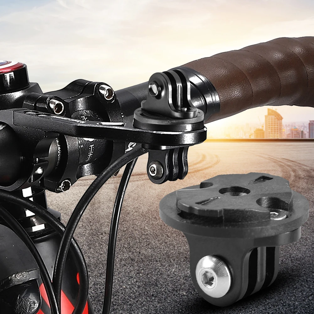 Bike Computer Holder Base Bicycle Camera Headlight Mount Adapter for Garmin Gopro Male/female Bracket Fixing Base Connector Seat