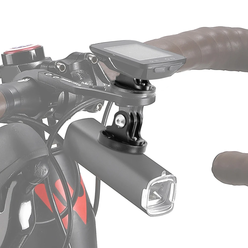 Bike Computer Holder Base Bicycle Camera Headlight Mount Adapter for Garmin Gopro Male/female Bracket Fixing Base Connector Seat