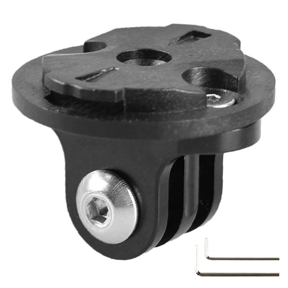 Bike Computer Holder Base Bicycle Camera Headlight Mount Adapter for Garmin Gopro Male/female Bracket Fixing Base Connector Seat