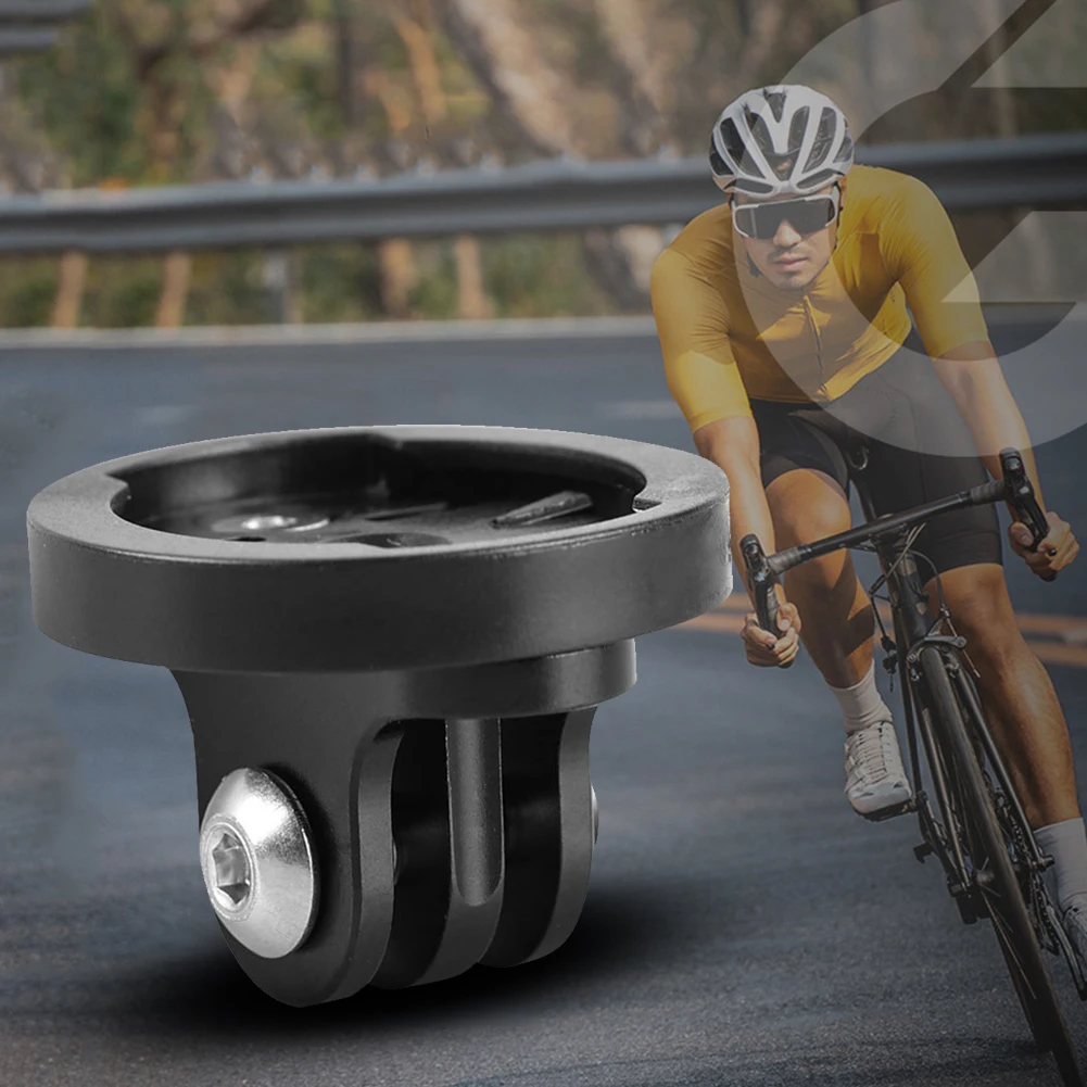 Bike Computer Holder Base Bicycle Camera Headlight Mount Adapter for Garmin Gopro Male/female Bracket Fixing Base Connector Seat