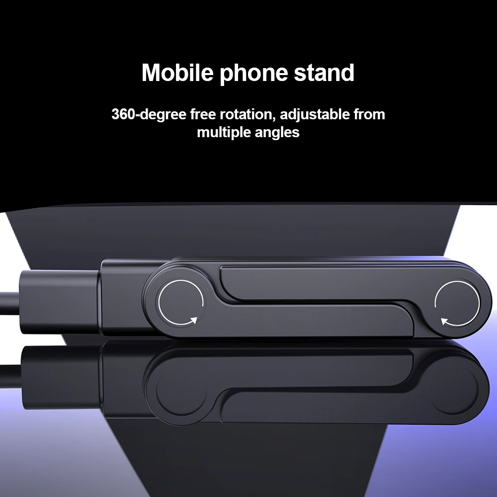 240W Liquid Silicone Type C To Type C Fast Charging Cable With Foldable Phone Stand OTG Adapter For iphone 17 16 15 Pro Samsung