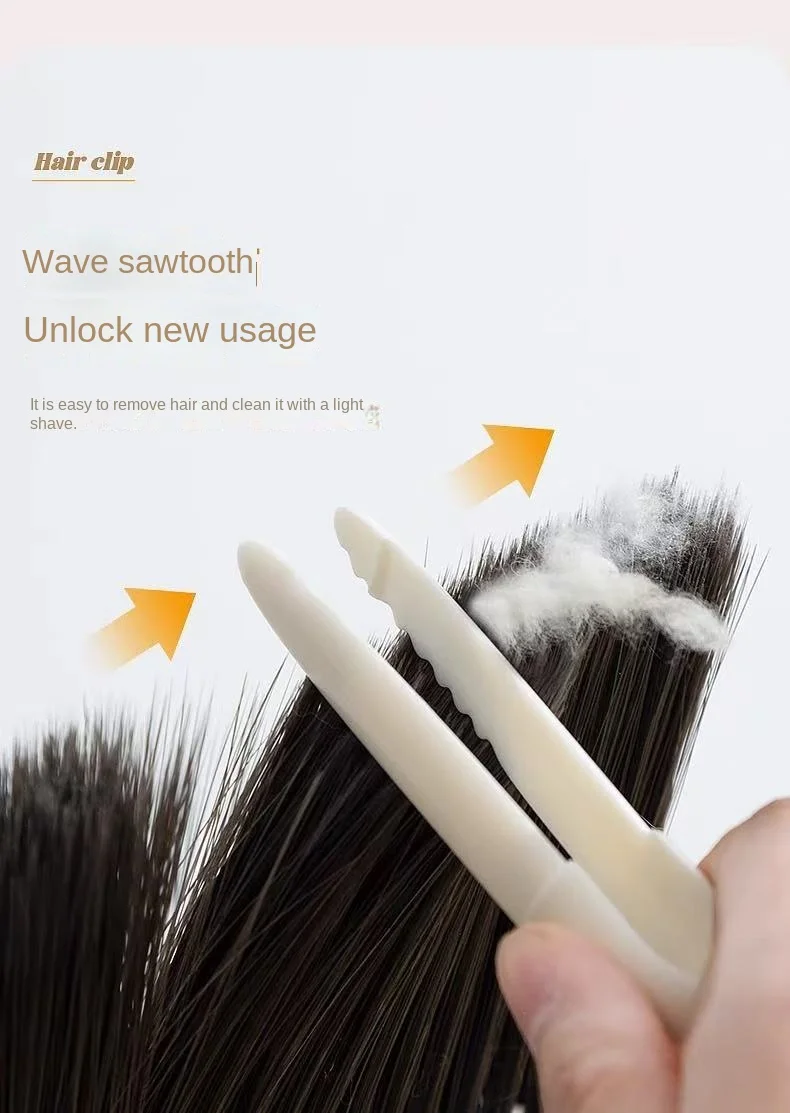 2-in-1 Cute Duck Shaped Double-head Design Cleaning Clip Dust Stain Removal Shovel - Bathroom Cleaner Tool With Drainage Hole