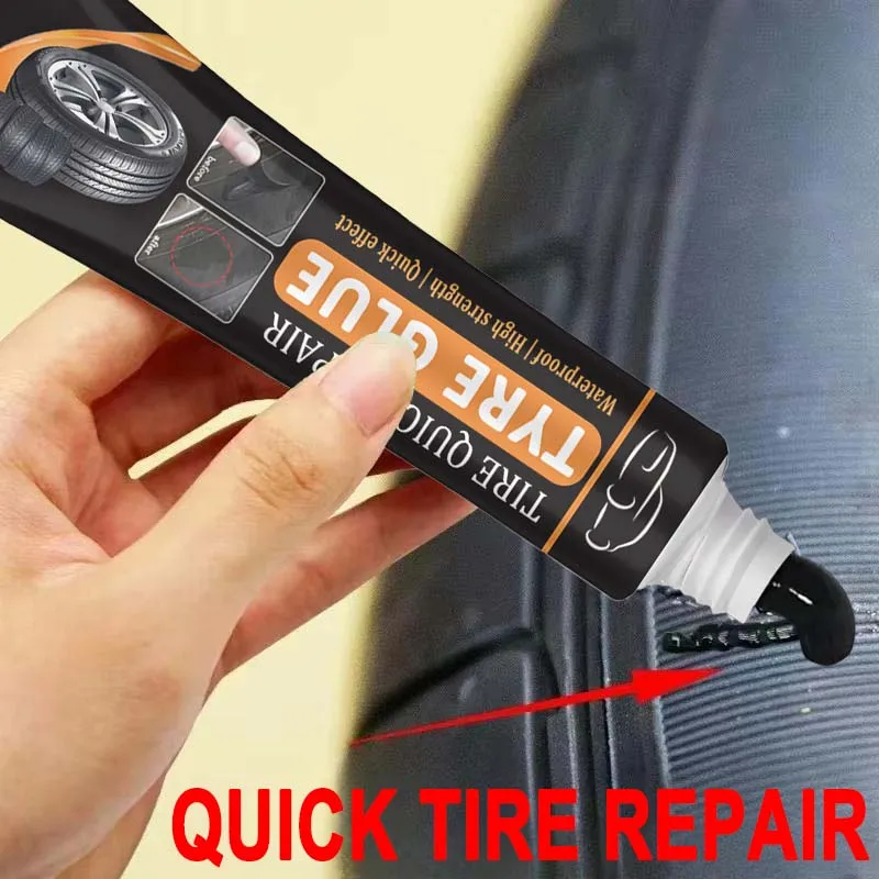 Powerful Quick-drying Rubber Glue For Tire Repair Wear-resistant Non-corrosive Rubber Adhesive Power Tire Repair Tool 2026