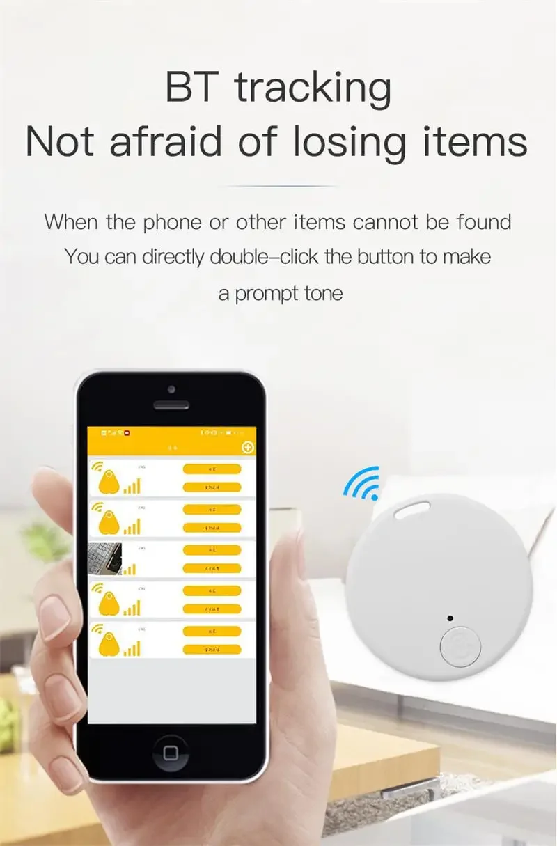 2026 Bicycle Anti-theft Anti-loss Mini GPS Tracker Bluetooth 5.0 GPS Device Elderly Children Tracking IOS Android Smart Finder