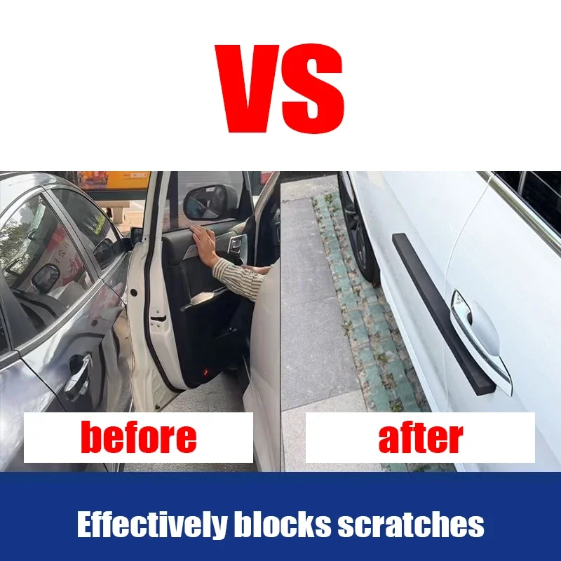 Door opening magnetic anti-collision strip protection cushion foam sponge anti scratch door anti-collision