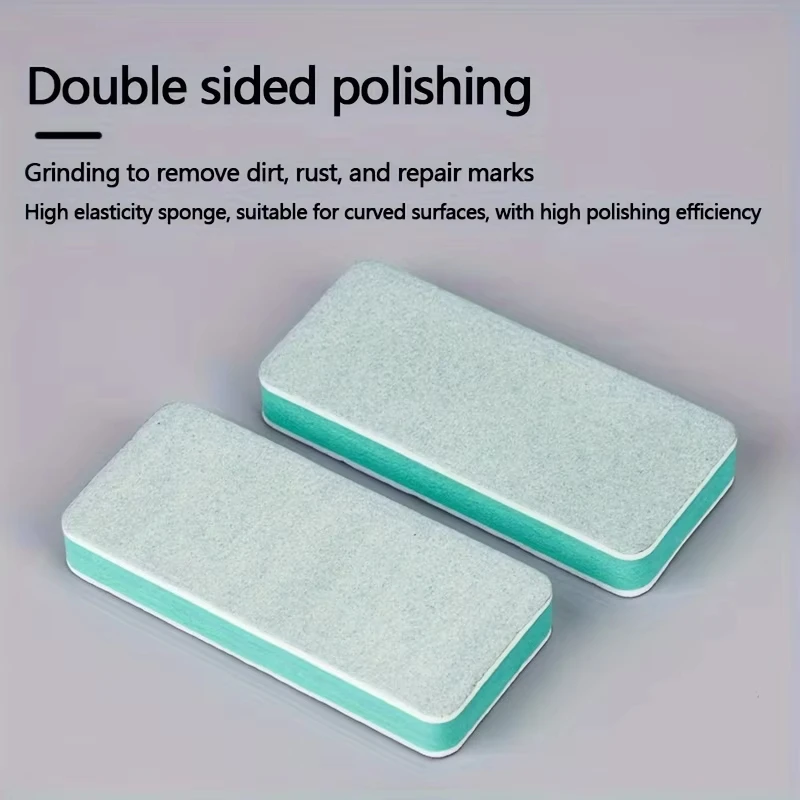 Miwayer 2/4 Pcs Double-Sided 1000 Grit Sanding Block for Guitar Fretboard Polishing Care - Fret Cleaning Tool