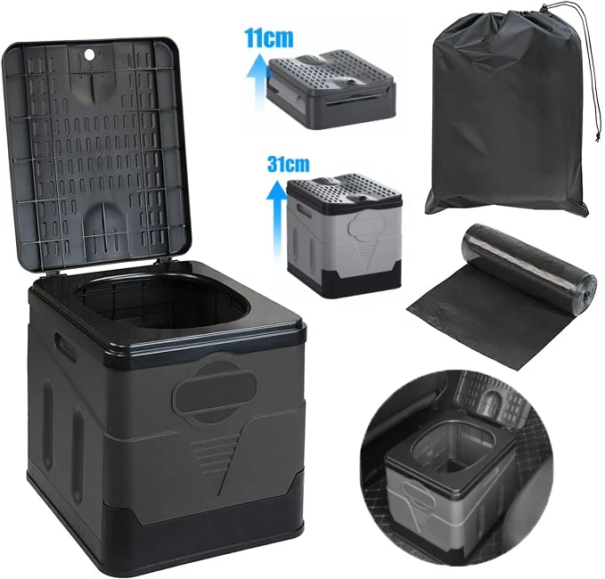 Equipment Portable Car Folding Toilet Toilet Camping Emergency Artifact Car Travel Outdoor Mobile Toilet Camping multitool