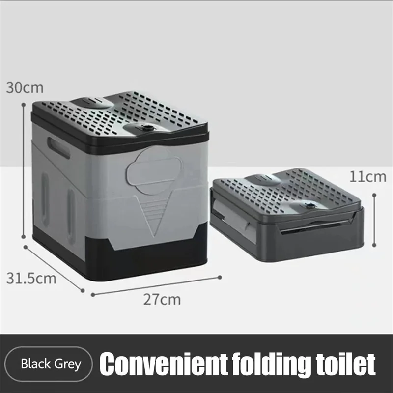 Equipment Portable Car Folding Toilet Toilet Camping Emergency Artifact Car Travel Outdoor Mobile Toilet Camping multitool
