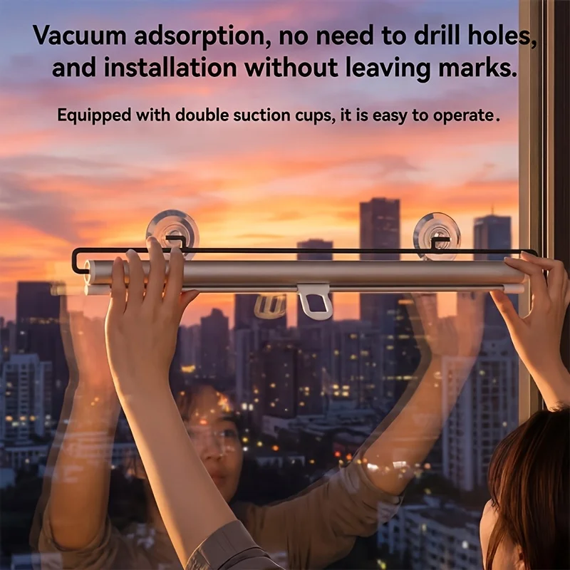 2PCS Home Window Sunshade, Heat-resistant and Sun Resistant, Extendable with Suction Cup Installation Simple and Easy To Operate