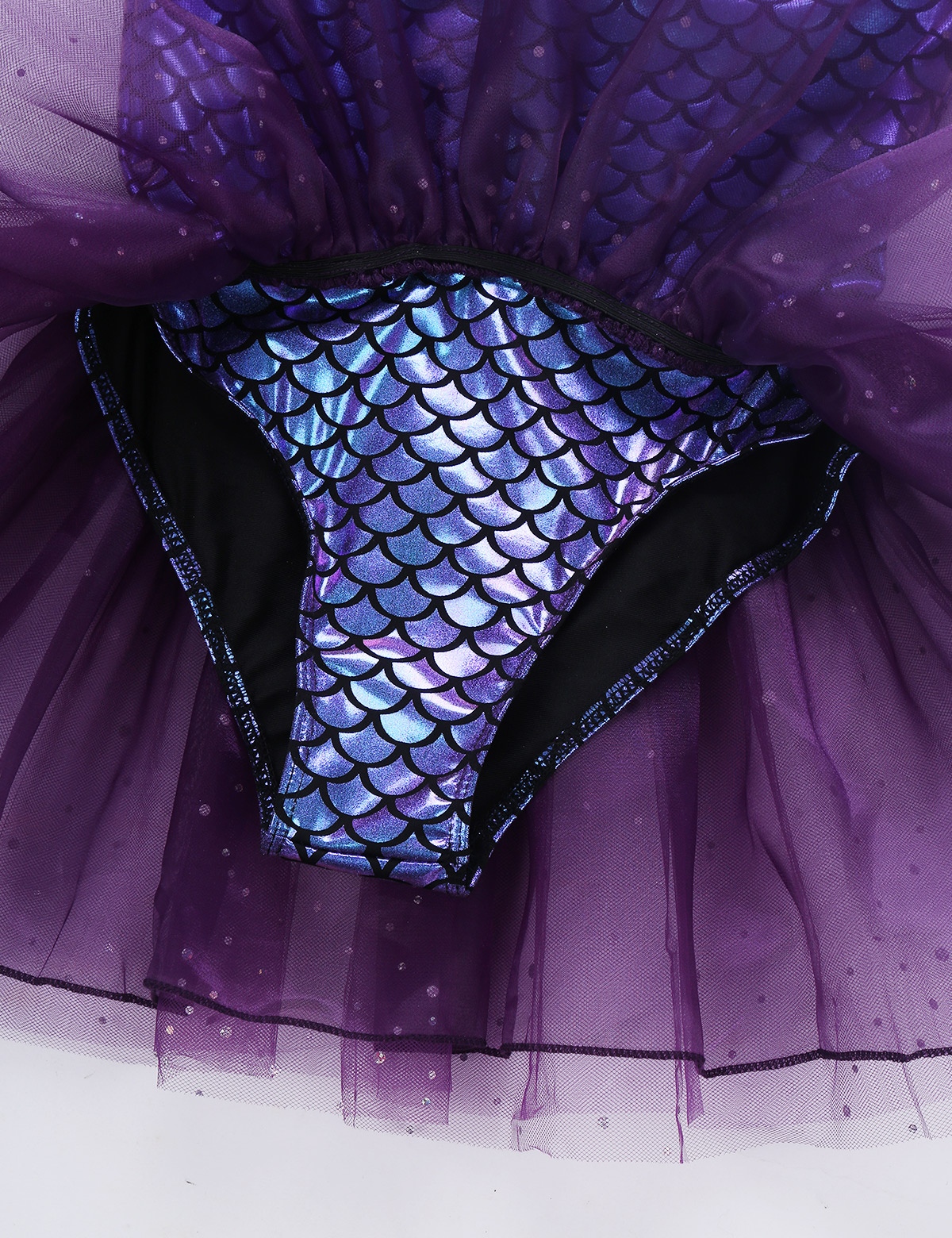 Kids Girls Ballerina Fairy Prom Party Costume Kids Sequined Mermaid Dance Dress Dancewear Gymnastic Leotard Ballet Tutu Dress