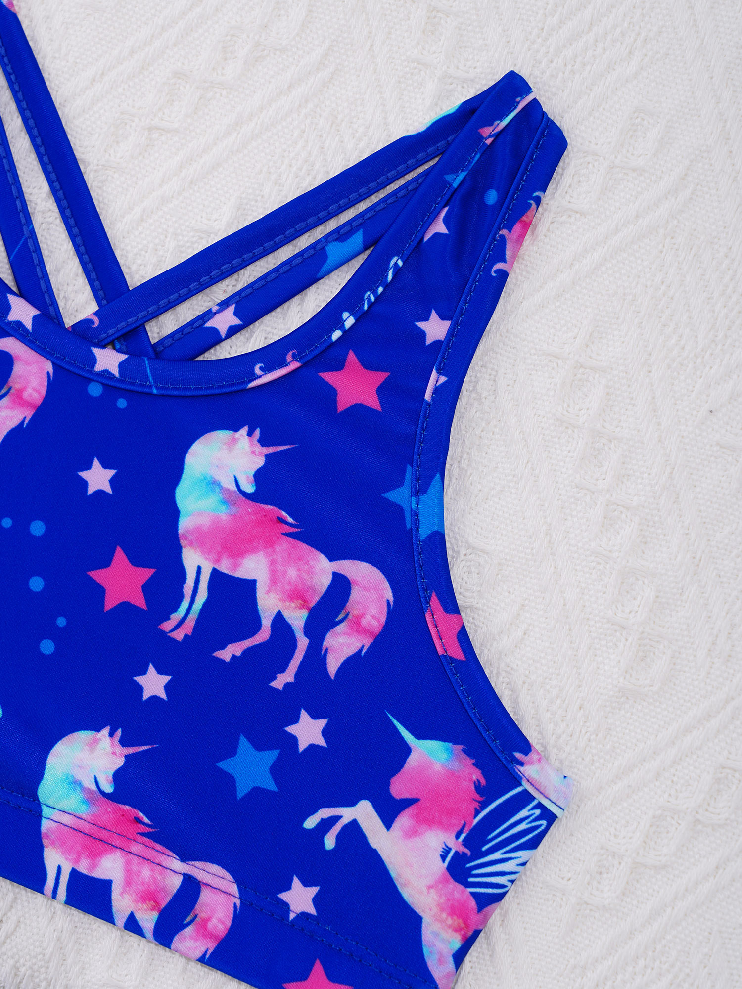 Kid Girls Children Swimsuits Swimwear Outfits Floral Printed Swimwear Swimming Bikini Bathing Suits Beachwear Summer Holiday Set