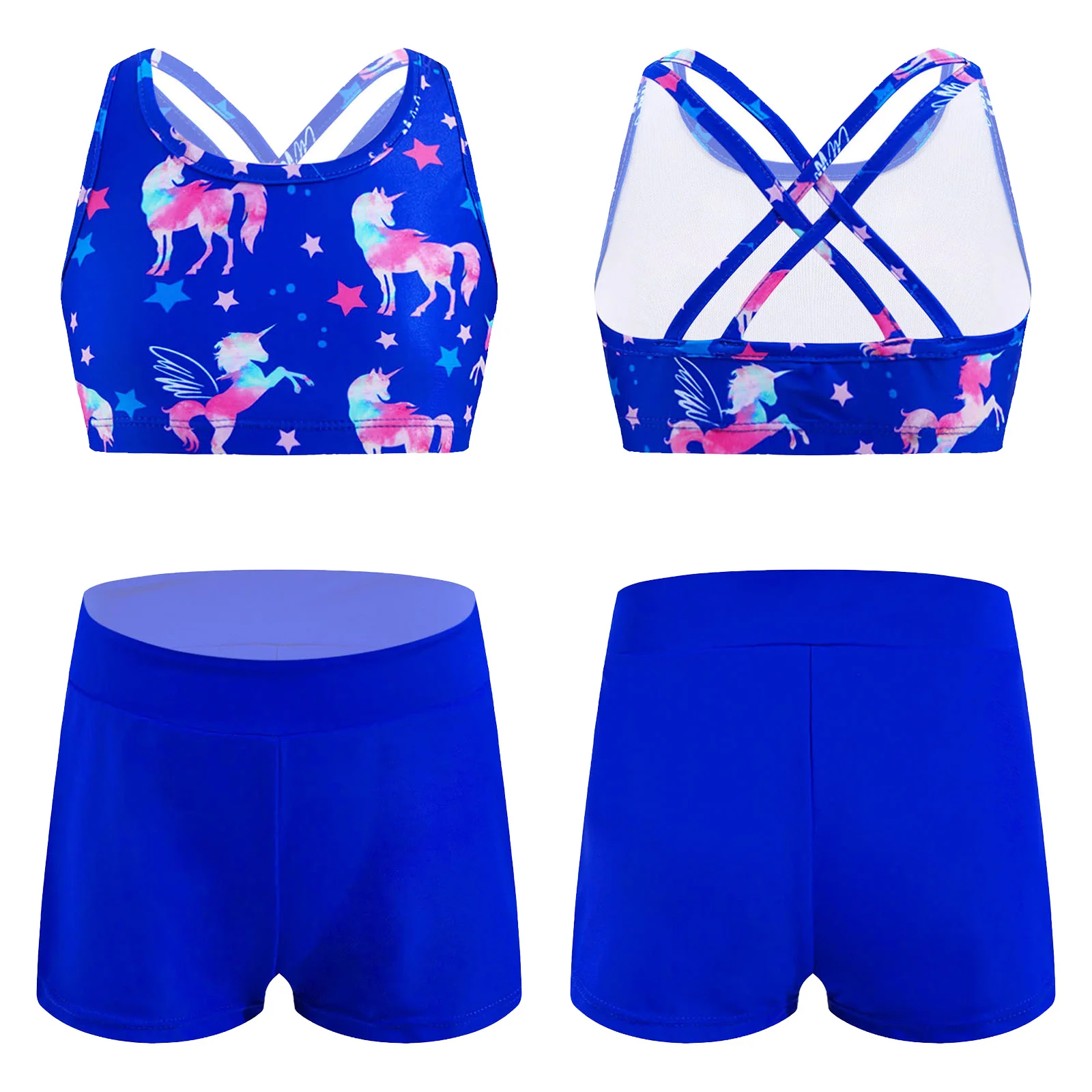 Kid Girls Children Swimsuits Swimwear Outfits Floral Printed Swimwear Swimming Bikini Bathing Suits Beachwear Summer Holiday Set