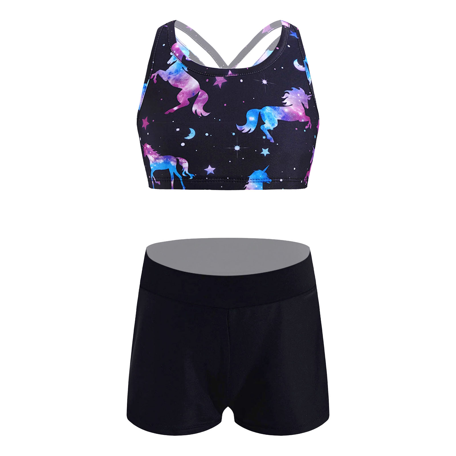 Kid Girls Children Swimsuits Swimwear Outfits Floral Printed Swimwear Swimming Bikini Bathing Suits Beachwear Summer Holiday Set