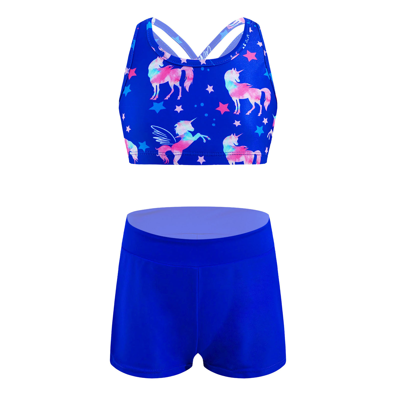 Kid Girls Children Swimsuits Swimwear Outfits Floral Printed Swimwear Swimming Bikini Bathing Suits Beachwear Summer Holiday Set