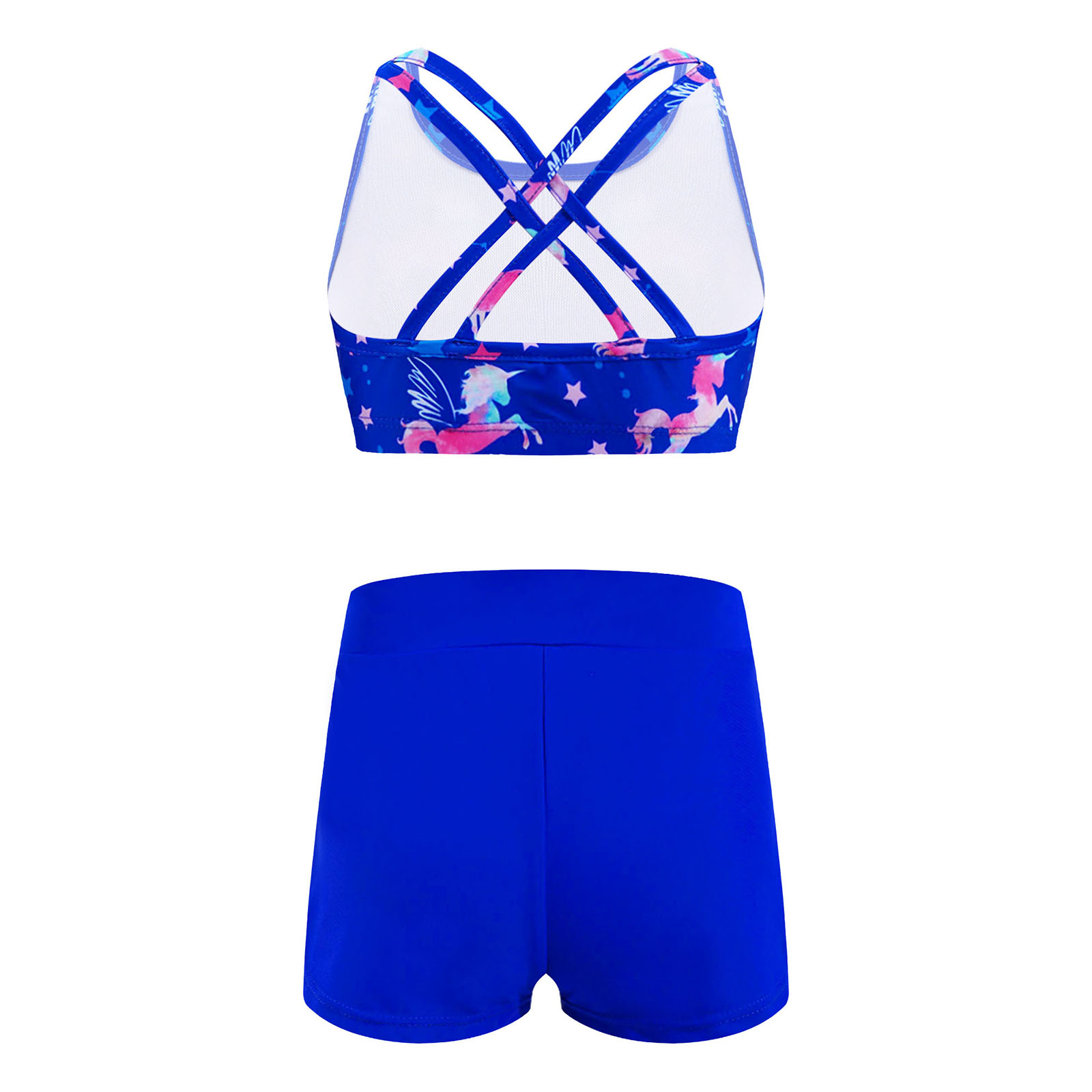 Kid Girls Children Swimsuits Swimwear Outfits Floral Printed Swimwear Swimming Bikini Bathing Suits Beachwear Summer Holiday Set