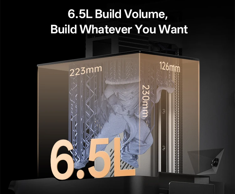 ANYCUBIC Photon P1 Resin 3D Printer Support Dual-Color&Material Printing , Precision-Ground Steel Build Plate For Hobbyists